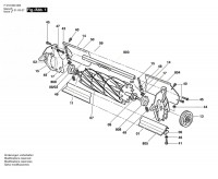 Allett F 016 800 065 - 10 Blade 20\" Cassette Spare Parts